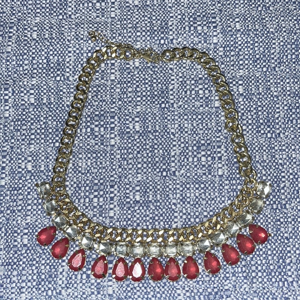 Rhinestone Statement Necklace